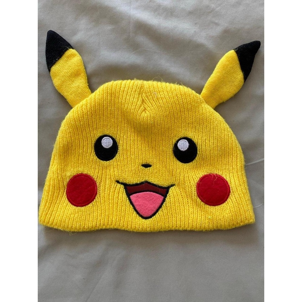 Pokémon Pikachu Beanie Hat Adult knit